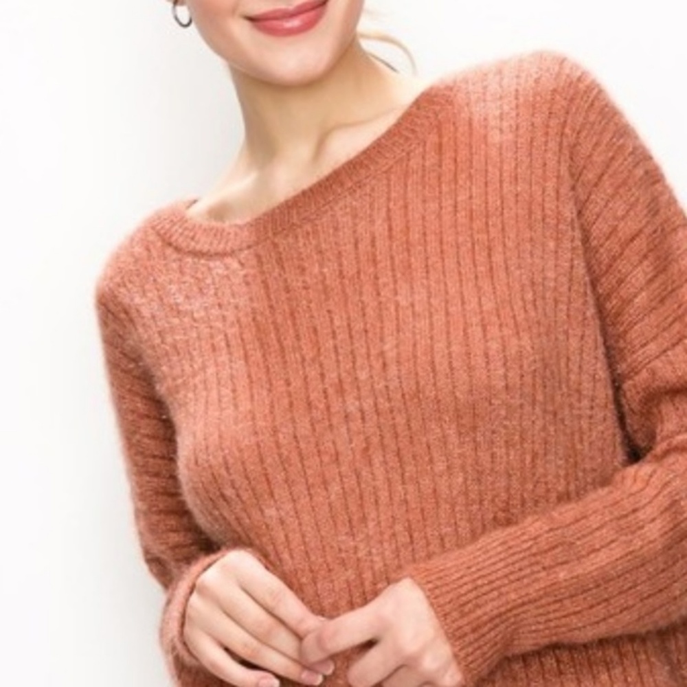 DRESS SWEATER Ribbed Sweater Dress - Picture 4 of 4